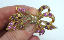 Vintage purple rhinestone for sale  BIRMINGHAM