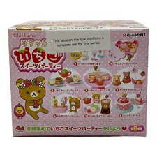 Conjunto completo de doces de morango Re-Ment Rilakkuma festa top em perfeito estado JAPÃO comprar usado  Enviando para Brazil