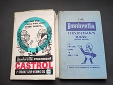 Lambretta serviceman book for sale  BOLTON