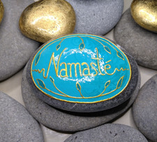 Namasté stein groß gebraucht kaufen  Friedrichshafen