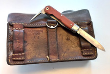 Usado, Antigo Exército Suíço Wengerinox: Canivete Dobrável, 1952 + Bolsa de Munição de Couro 1954 comprar usado  Enviando para Brazil