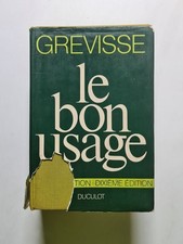 Bon usage grevisse d'occasion  Joinville
