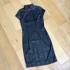 Chinese cheongsam black for sale  LONDON