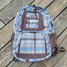 Mochila Thirty-One tamanho completo labtop marrom azul e verde, usado comprar usado  Enviando para Brazil