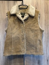 Lederweste fake fur gebraucht kaufen  München