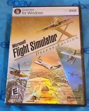 PC DVD Flight Simulator X Edición Deluxe Juegos Microsoft Para Windows segunda mano  Embacar hacia Argentina