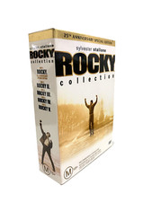Usado, Rocky Collection Box Set DVD 1 2 3 4 5 DVD Região 4 Sylvester Stallone COMO NOVO comprar usado  Enviando para Brazil