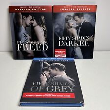 Fifty Shades of Grey Trilogy Blu-ray LOT 1-3 Nice segunda mano  Embacar hacia Argentina