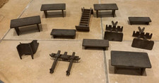 Lot tables bancs d'occasion  Saultain
