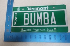 Vermont license plate for sale  Castleton