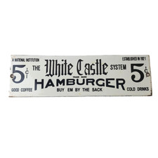 Vintage white castle for sale  Houston