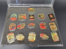1991 CART Gold Collection Edição Limitada Chapéu Pins Indy Car Racing Lote De 16 Conjunto, usado comprar usado  Enviando para Brazil