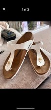 White patent birkenstock for sale  MAIDSTONE