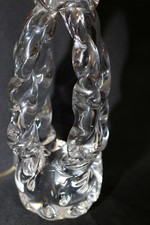 Pied lampe cristal d'occasion  Cosne-Cours-sur-Loire
