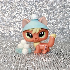 Littlest Pet Shop autêntico LPS #1028 laranja/marrom olhos verdes de raposa comprar usado  Enviando para Brazil