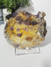 Usado, Tela de cristal mineral azul fluorita TANZANITA PEACE 1KG 210G comprar usado  Enviando para Brazil