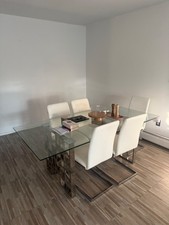 Piece glass dining for sale  Howard Beach