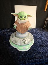 Disney Star Wars 10" Mandalorian Light Sound Talking Room luz noturna brilhante @33, usado comprar usado  Enviando para Brazil