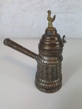 Pote vintage turco com cabo longo com tampa de pássaro articulado café comprar usado  Enviando para Brazil
