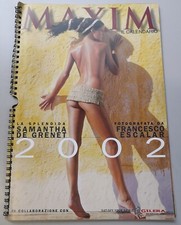 Calendario maxim samantha usato  Moncalieri