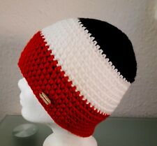 Mütze schwarz weiß gebraucht kaufen  Hohnstein