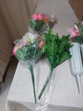 Vaso cemitério com flores de plástico 2 peças comprar usado Vaso cemitério com flores de plástico 2 peças comprar usado  Enviando para Brazil