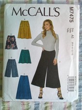 Mccall m7475 sewing for sale  ELY