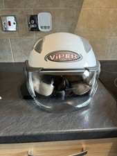 Viper motorcycle helmet for sale  WORCESTER