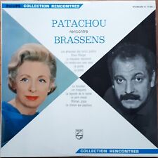 Patachou rencontre brassens d'occasion  Sainte-Geneviève