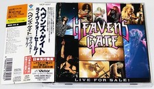HEAVENS GATE Live For Sale! 16tracks 1993 1st Press Japan CD with Obi-strip. Cov comprar usado  Enviando para Brazil