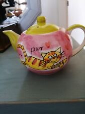 whittard teapot cats for sale  CHIPPENHAM