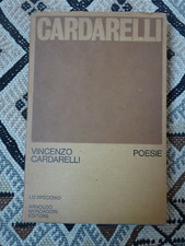 Vincenzo cardarelli poesie usato  Firenze
