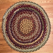 Round braided rug for sale  Danville