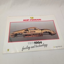 Calendario ferrari agip usato  Forli