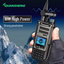 Rádio analisador de espectro multibanda Quansheng Taiko Kong TK11 8 walkie talkie 10W comprar usado  Enviando para Brazil