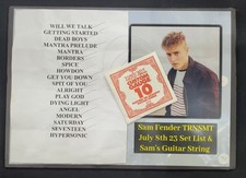 Sam Fender Guitar String And Set List Stage Used comprar usado  Enviando para Brazil