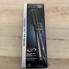 INFINITIPRO Conair Spin Rotating Styler/Hot Air Brush 2" Preto NOVO comprar usado  Enviando para Brazil