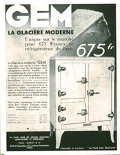 Publicité ancienne gem d'occasion  France