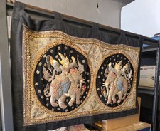 Antique burmese kalaga for sale  Vancouver