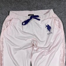 Calça polo feminina pijama acabamento de renda coquette retrô tamanho G W30 comprar usado  Enviando para Brazil