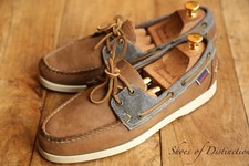 Sebago brown nubuck for sale  SUTTON COLDFIELD