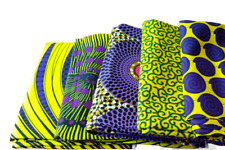 Tecido com estampa africana/saia com estampa africana/vestido com estampa africana - 6 jardas comprar usado  Enviando para Brazil