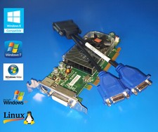 Placa de Vídeo VGA Dupla Dell Optiplex 380 390 740 745 755 760 780 790 960 980 990 comprar usado  Enviando para Brazil
