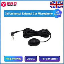 Universal external microphone for sale  LEICESTER