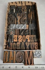Vintage letterpress printing for sale  Reading