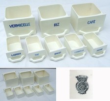 Tiroir epices porcelaine d'occasion  Bischwiller