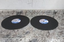 Roda de corte abrasiva Norton 66253464607 2 peças 16 polegadas diâmetro 24 grãos, usado comprar usado  Enviando para Brazil