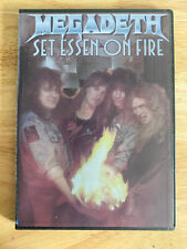 Usado, Megadeth - Conjunto Essenn on Fire! DVD ao vivo 1988 Dave Mustaine Chris Polônia comprar usado  Enviando para Brazil