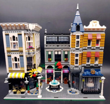 Conjunto de blocos de construção quadrados conjunto modular MOC City Street Creator brinquedo de tijolos comprar usado  Enviando para Brazil