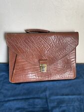 Ancien cartable cuir d'occasion  Rambervillers